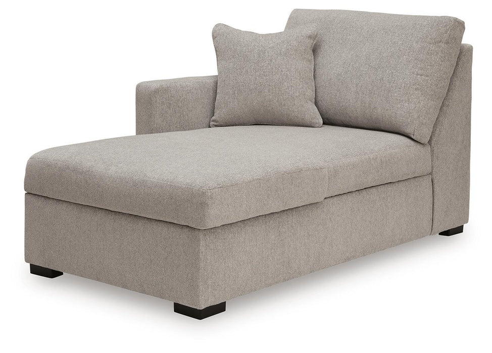 ModMax Luxe - LAF Corner Chaise - Flint - Simple Home Plus