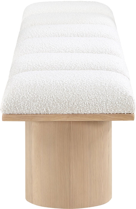 Pavilion - 6 Piece Modular Bench With Natural Base - Simple Home Plus