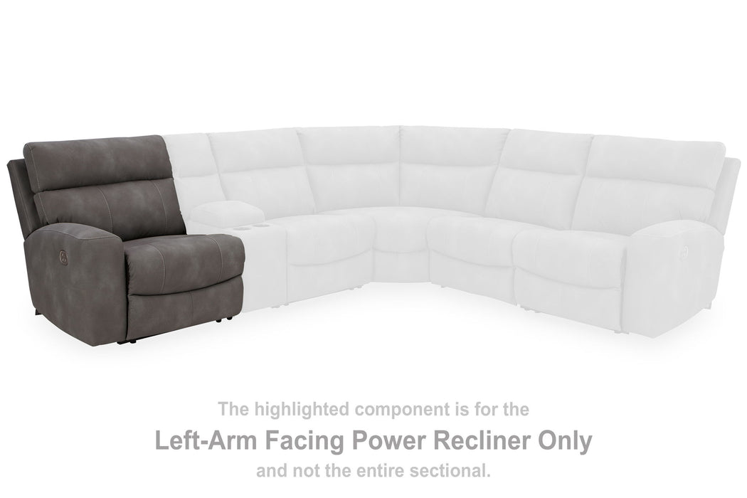 Next-Gen Durapella - Laf Zero Wall Power Recliner - Slate - Simple Home Plus