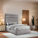 Adam - Boucle Fabric Bed With 70.5" Headboard - Simple Home Plus