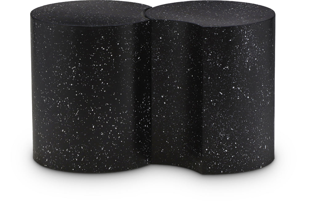 Dimple - 2 Piece Modular End Table - Terazzo Finish - Simple Home Plus