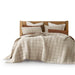 100% Linen - King/California King Linen Garment Washed Quilt Set - Linen - Simple Home Plus