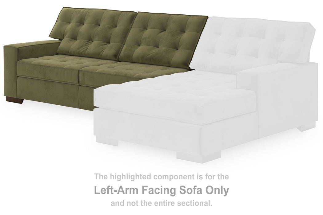 Caspian-Town - LAF Sofa - Olive - Simple Home Plus