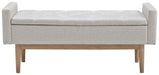 Briarson - Beige / Brown - Storage Bench - Simple Home Plus