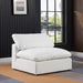 Comfy - Linen Armless Chair - Simple Home Plus