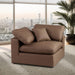 Comfy - Faux Leather Corner Chair - Simple Home Plus