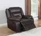 Greer - Upholstered Swivel Glider Recliner Chair - Simple Home Plus