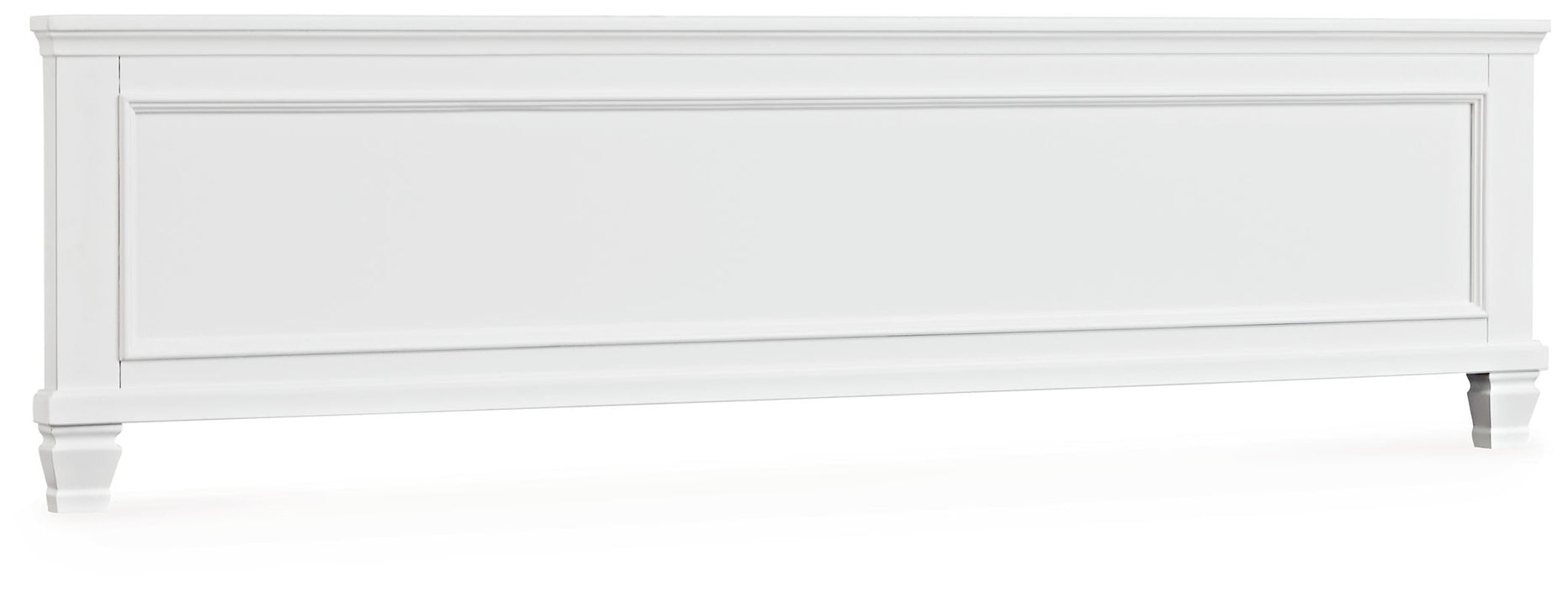 Fortman - King/Cal King Panel Footboard - White - Simple Home Plus