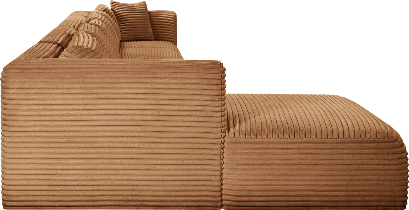 Shaggy - Fabric 6 Piece Modular Sectional With Chaise - Simple Home Plus