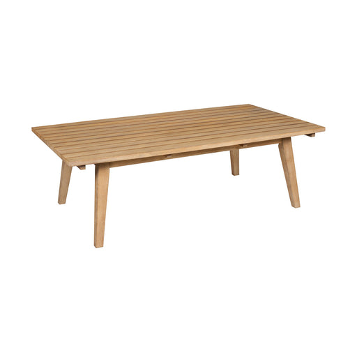 Cypress - Outdoor Patio Coffee Table - Blonde Eucalyptus - Simple Home Plus