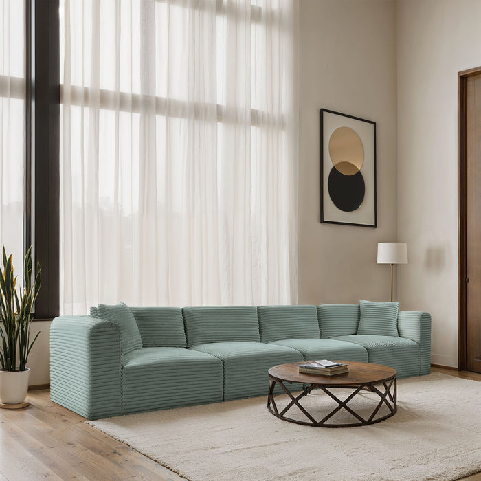 Shaggy - 4 Seat Modular Sofa - Simple Home Plus