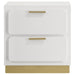 Caraway - 2-Drawer Nightstand - Simple Home Plus