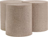 Dimple - 3 Piece Modular Coffee Table - Terazzo Finish - Simple Home Plus