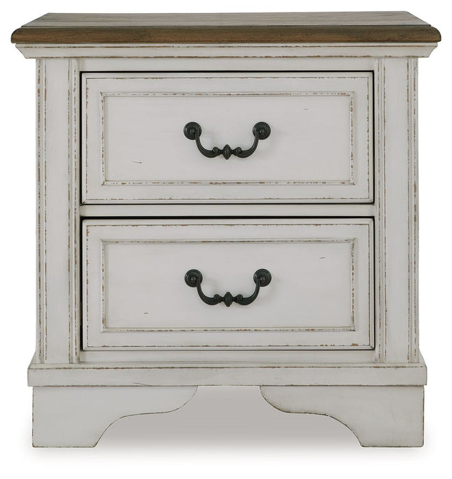 Blendon - Two-tone - Two Drawer Night Stand - Simple Home Plus