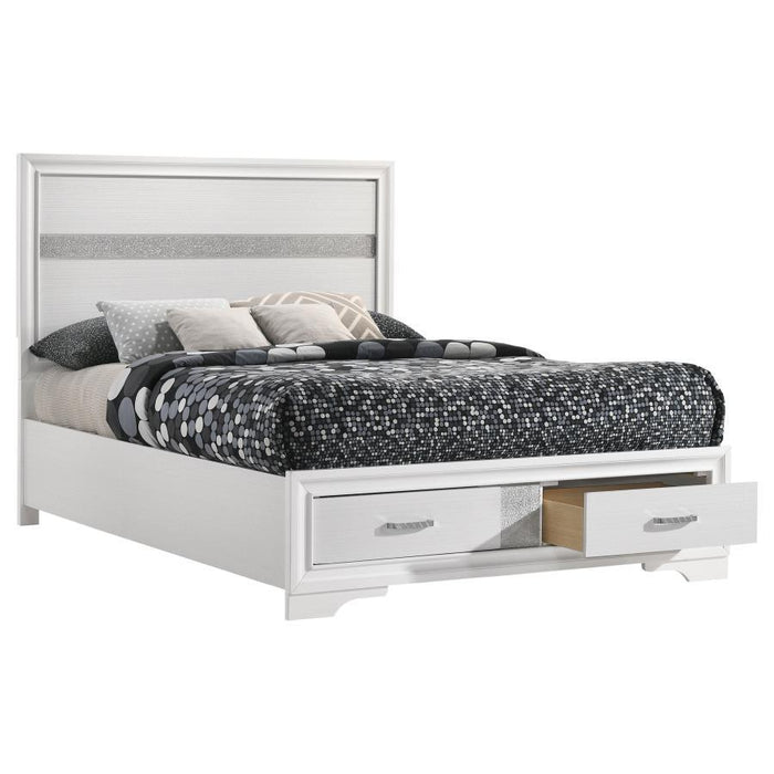 Miranda - Wood Storage Panel Bed - Simple Home Plus