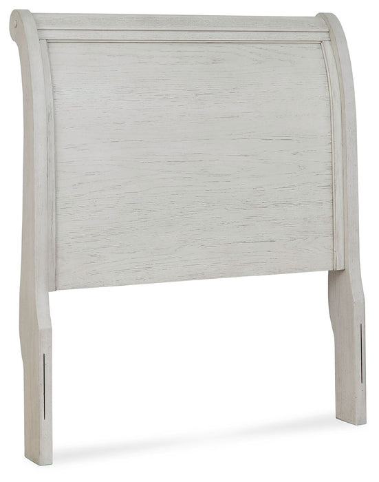 Robbinsdale - Twin Sleigh Headboard - Antique White - Simple Home Plus