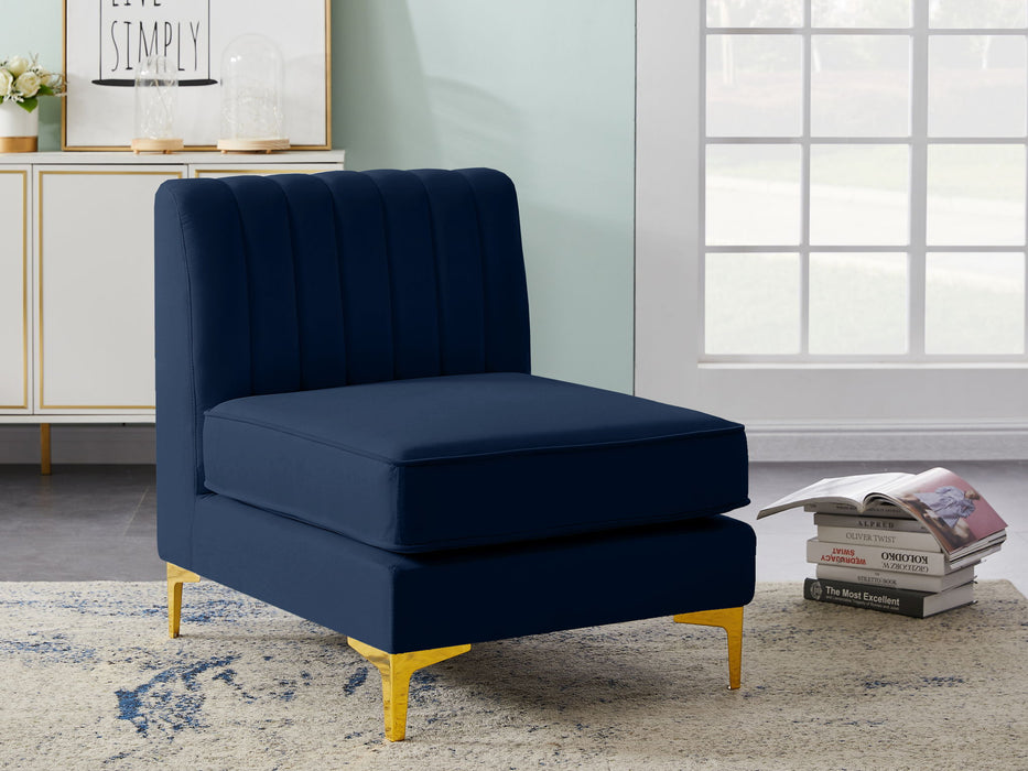 Alina - Armless Chair - Simple Home Plus