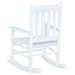 Annie - Slat Back Youth Rocking Chair - Simple Home Plus