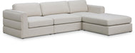 Beckham - 4 Piece Modular L-Sahped Sectional - Simple Home Plus