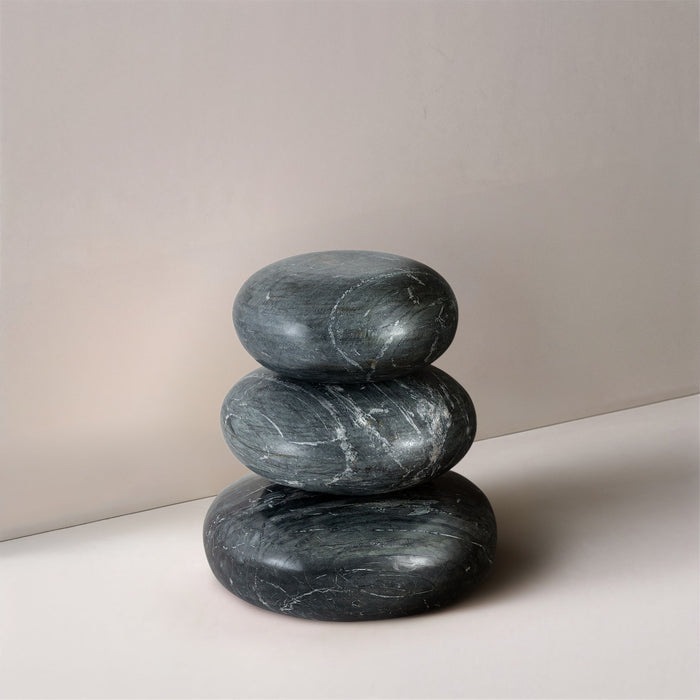 Pumpkin - 3 Piece Marble Decorative Object - Simple Home Plus
