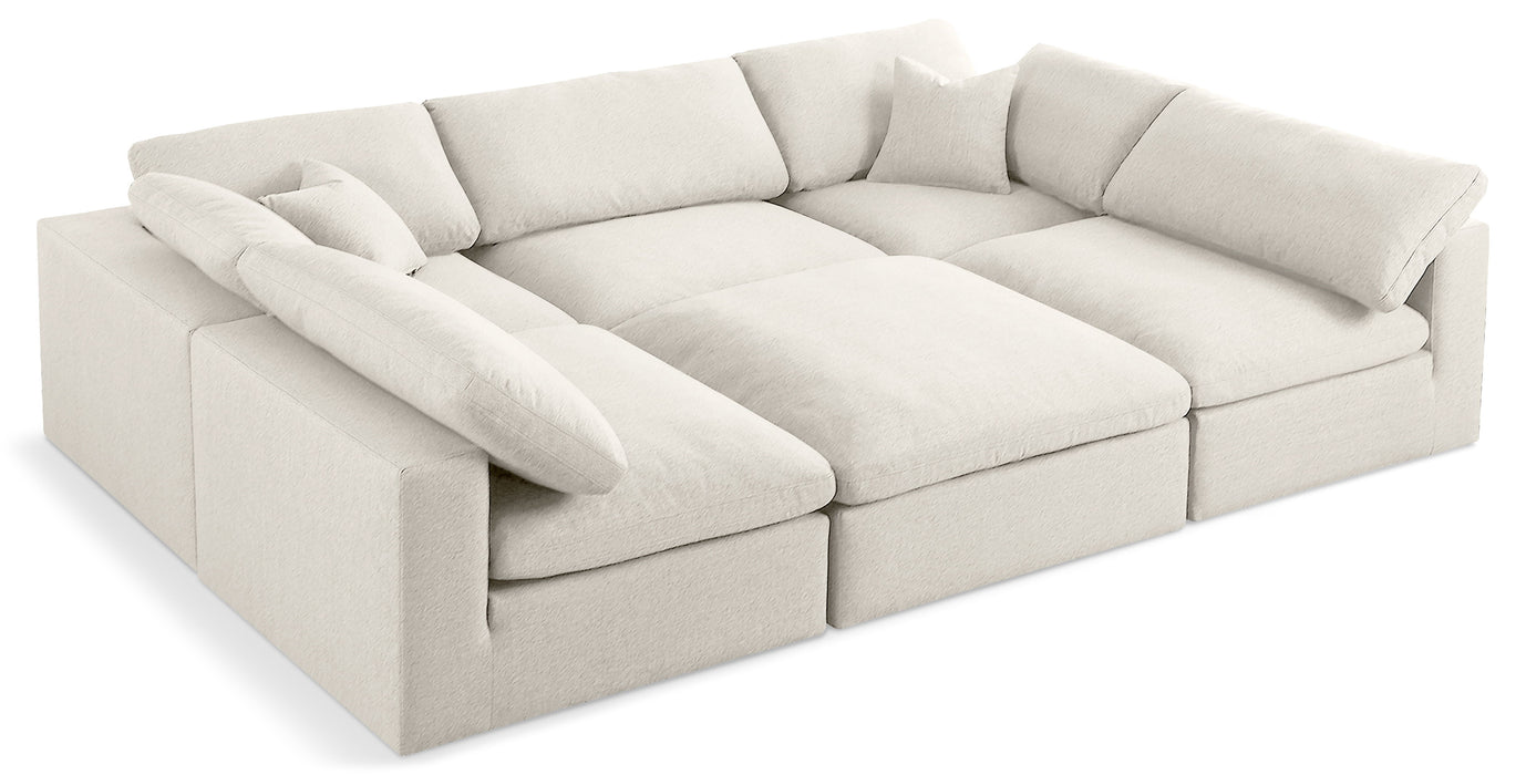 Serene - 6 Piece Modular Sectional - Simple Home Plus