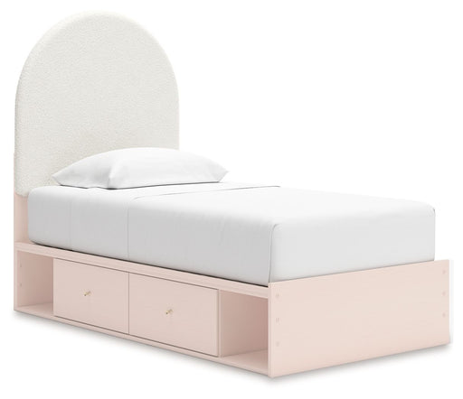 Wistenpine - Upholstered Panel Bed With Storage - Simple Home Plus