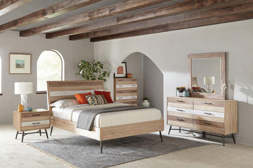 Marlow - Bedroom Set Rough Sawn - Simple Home Plus