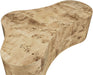 Zaire - Burl Wood Coffee Table - Simple Home Plus