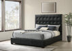 Medley - Genuine Leather Platform Bed - Simple Home Plus