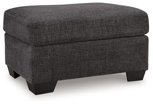Loreo - Ottoman - Ebony - Simple Home Plus