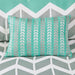 Nadia - Twin Comforter Set - Aqua - Simple Home Plus