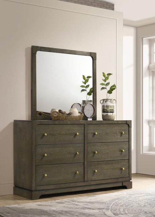 Gran Park - 6-Drawer Dresser Cabinet - Simple Home Plus