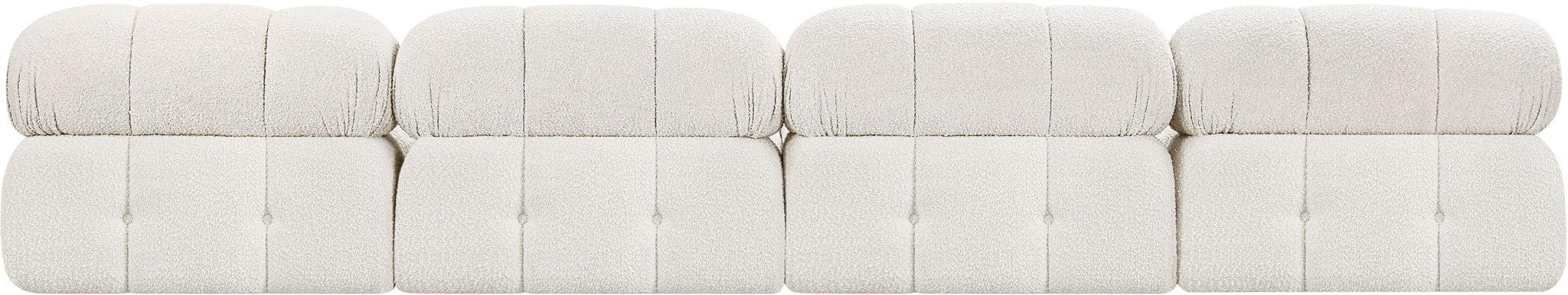 Ames - 4 Seat Modular Armless Sofa - Simple Home Plus