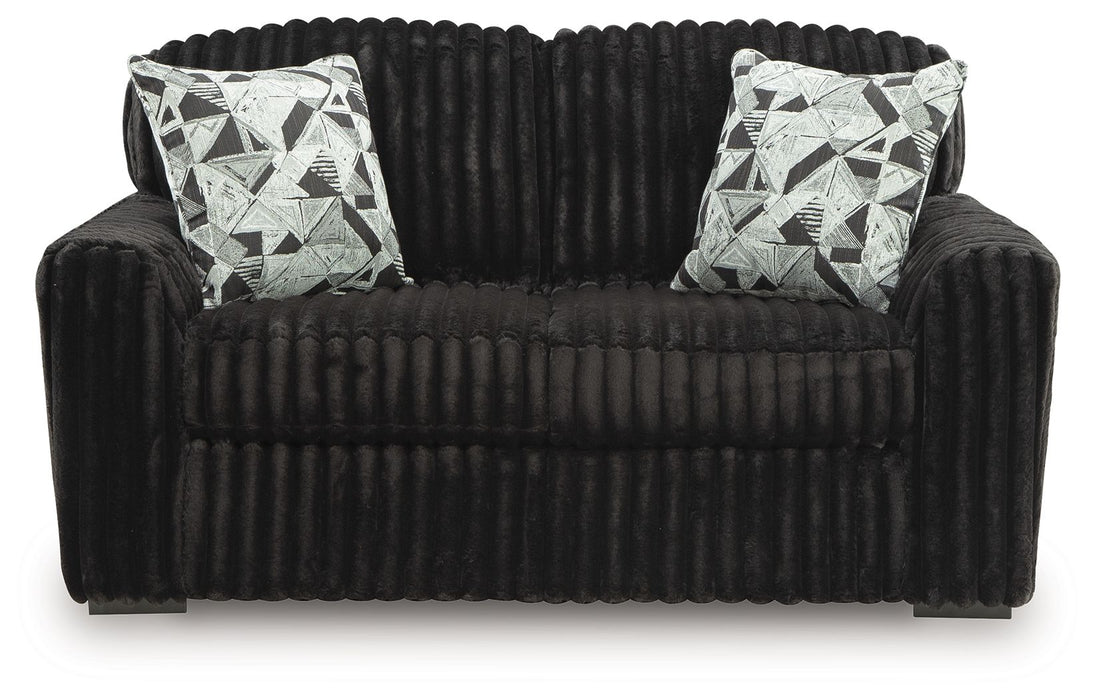 Midnight-Madness - Loveseat - Simple Home Plus