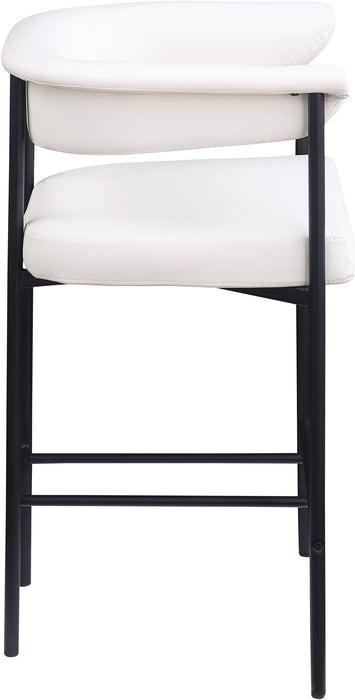 Malin - Faux Leather Counter Stool (Set of 2) - Simple Home Plus