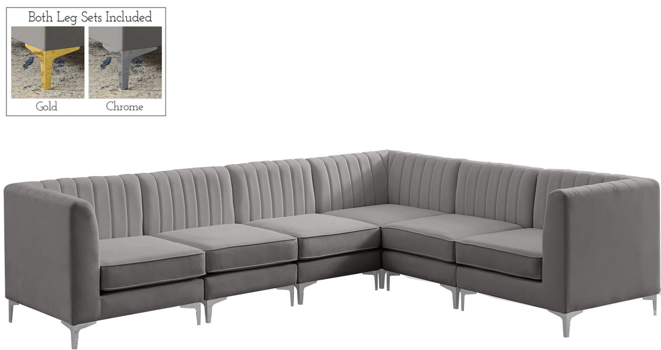 Alina - 6 Piece Sectional - Simple Home Plus