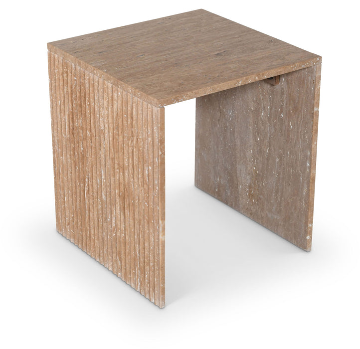 Pienza - Travertine Table - Simple Home Plus