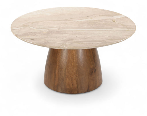 Liona - Marble And Mango Wood Table - Simple Home Plus