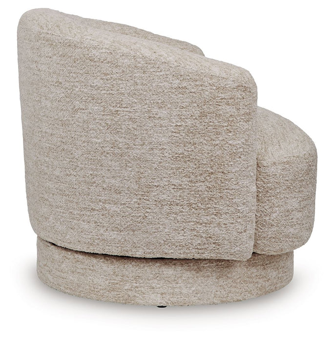Wardsor - Stone - Swivel Chair - Simple Home Plus