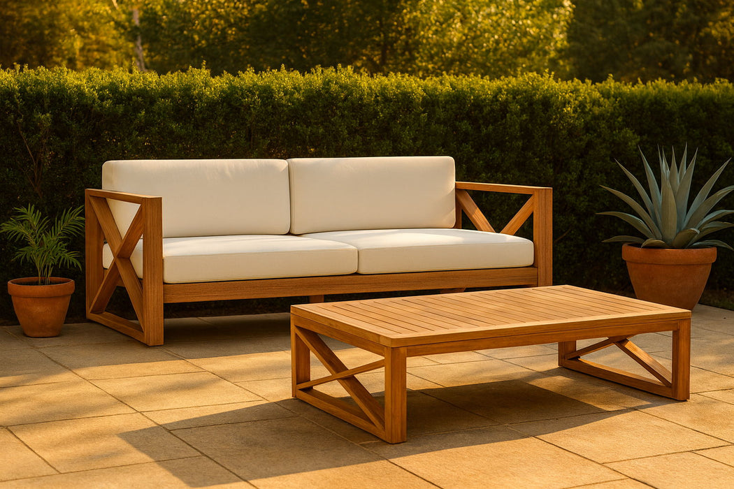 Anguilla - Water Resistant Outdoor Sofa - Simple Home Plus