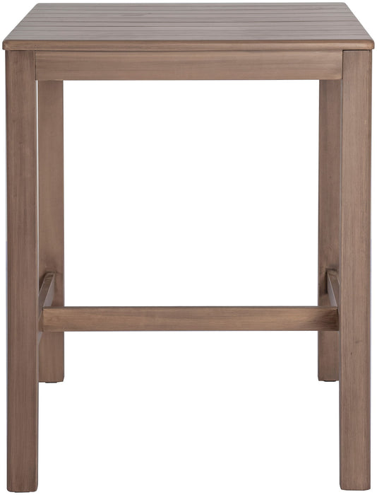 Newport - Acacia Wood Outdoor Patio Bar Table - Simple Home Plus