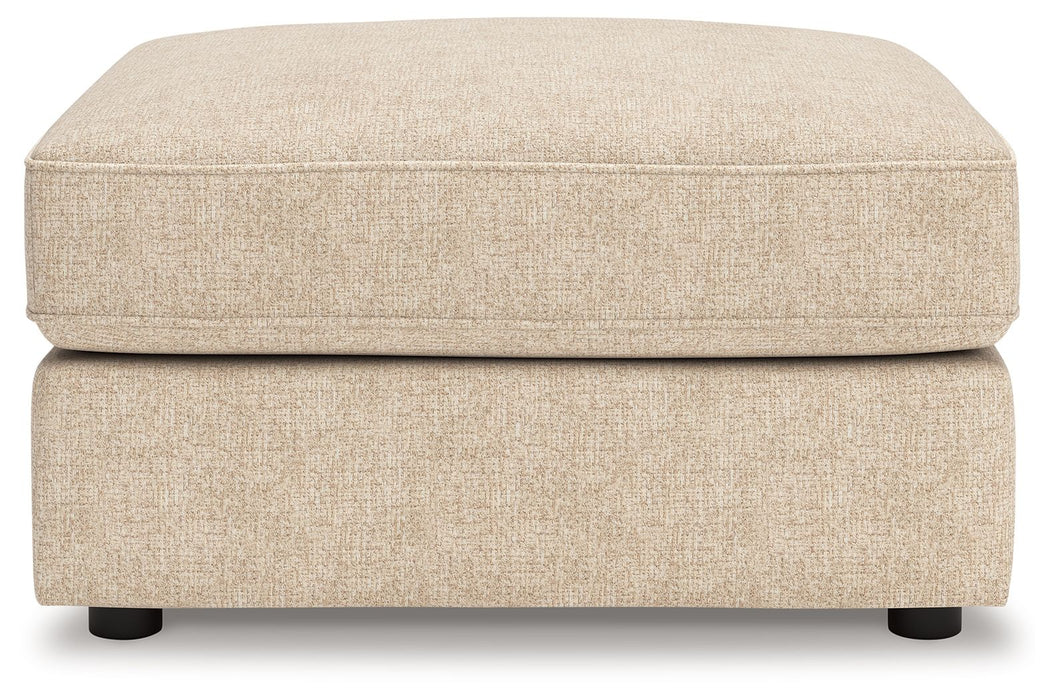 Seyler - Oversized Accent Ottoman - Sand - Simple Home Plus
