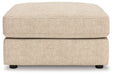 Seyler - Oversized Accent Ottoman - Sand - Simple Home Plus
