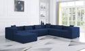 Cube - Linen 7 Piece Modular Sectional - Simple Home Plus