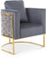 Casa - Chair with Gold Legs - Simple Home Plus