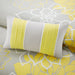 Lola - 6 Piece Printed Duvet Cover Set - Yellow - Simple Home Plus