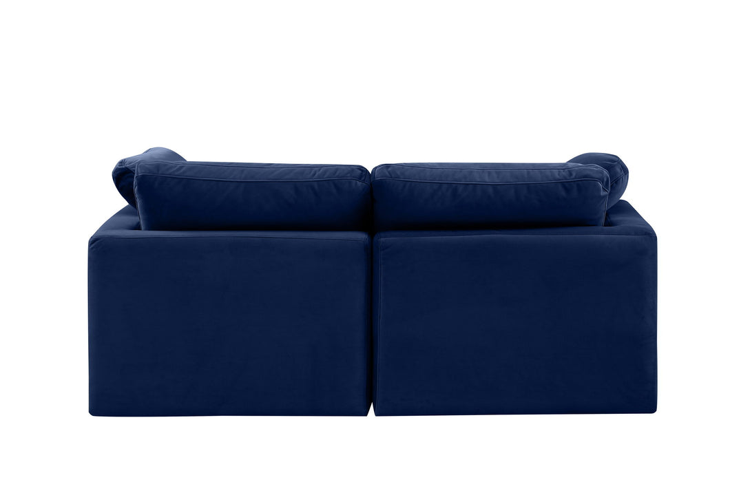Indulge - Velvet 2 Seat Modular Sofa - Simple Home Plus