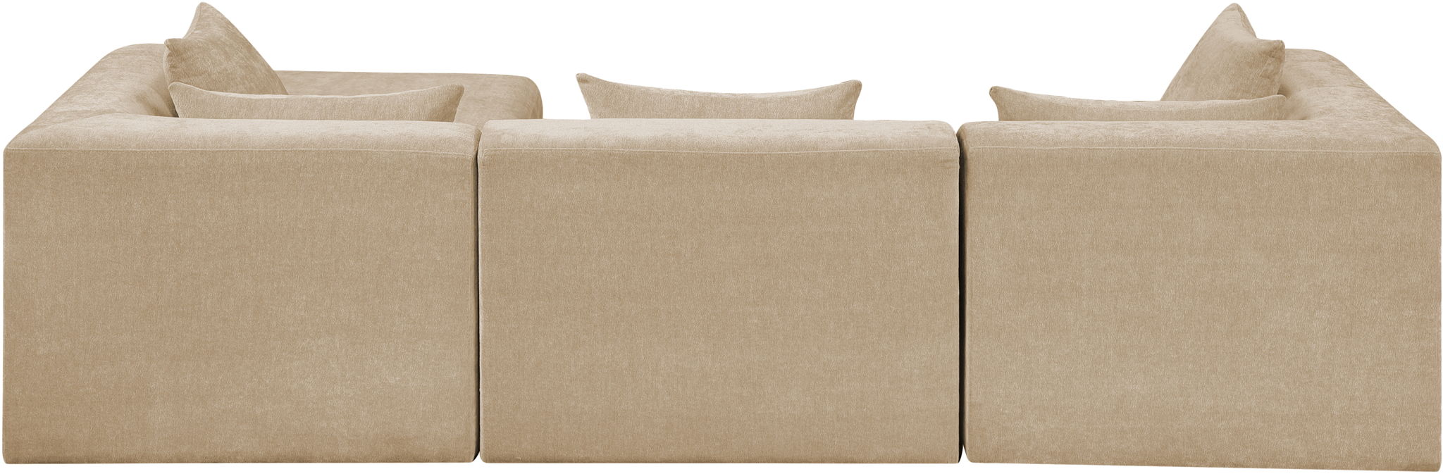 Stellar - 4 Piece Upholstered Modular Sectional - Simple Home Plus
