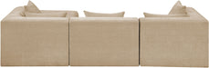 Stellar - 4 Piece Upholstered Modular Sectional - Simple Home Plus