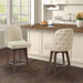 Kobe - Counter Stool With Swivel Seat - Natural - Simple Home Plus